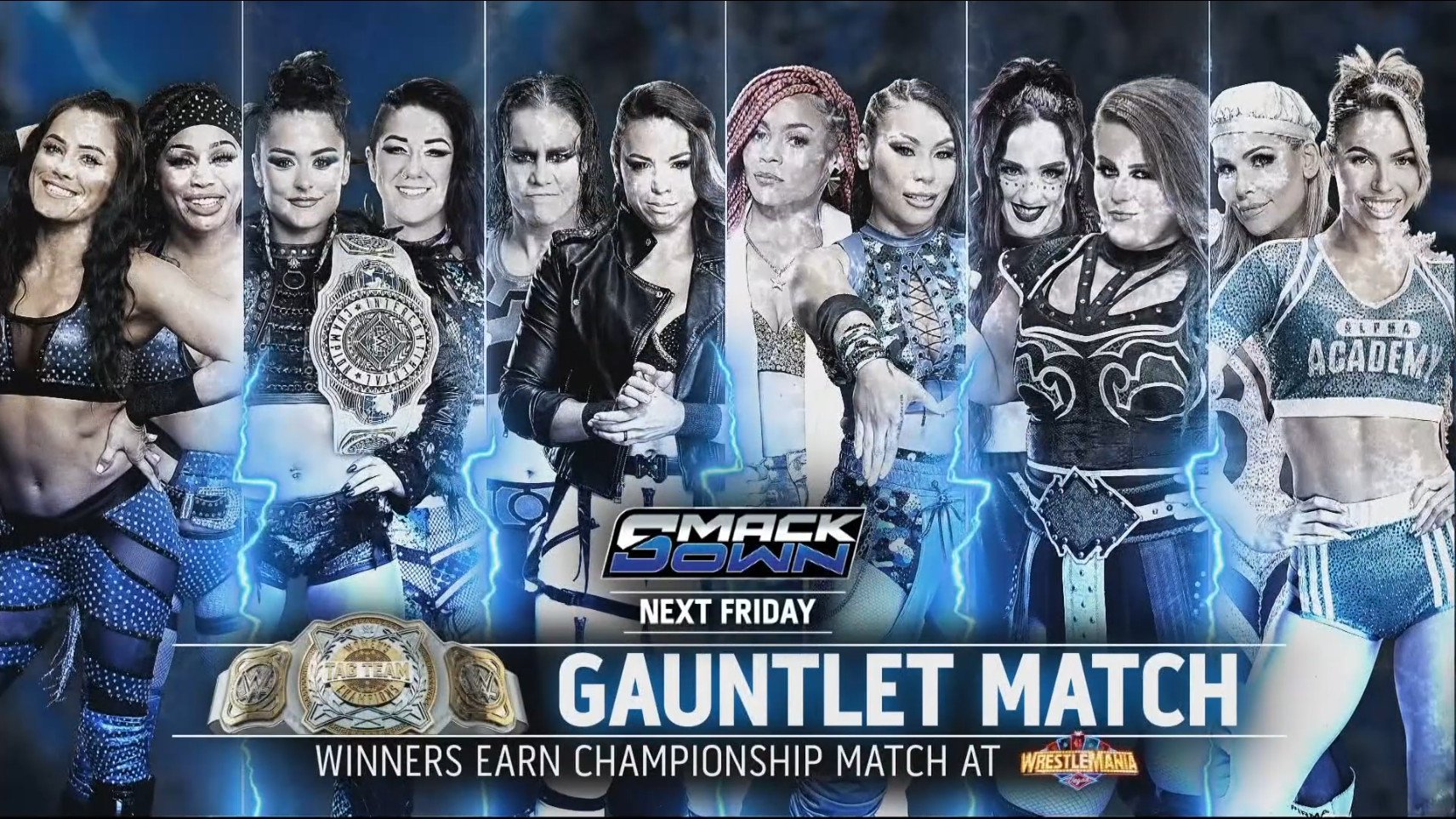 Gauntlet match for WrestleMania title shot booked for next WWE SmackDown