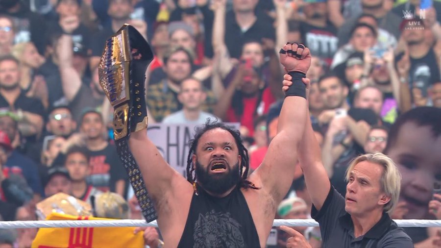 Jacob Fatu wins United States title at WWE WrestleMania 41