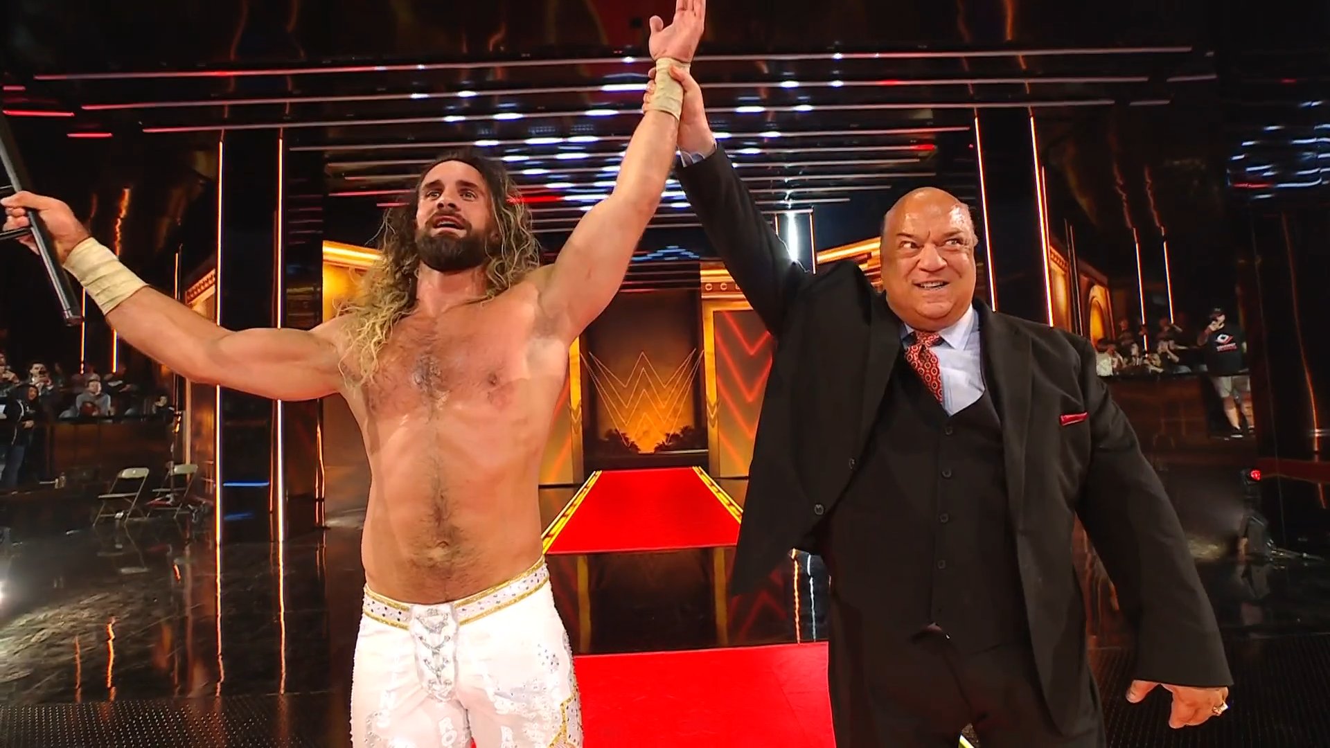 Seth Rollins wins WWE WrestleMania 41 night one main event, aligns with Paul Heyman