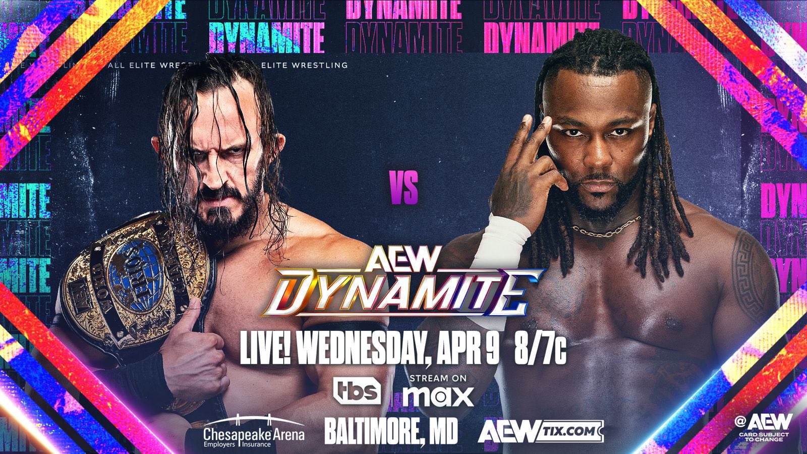 Swerve vs. PAC, Thunder Rosa vs. Kris Statlander set for AEW Dynamite