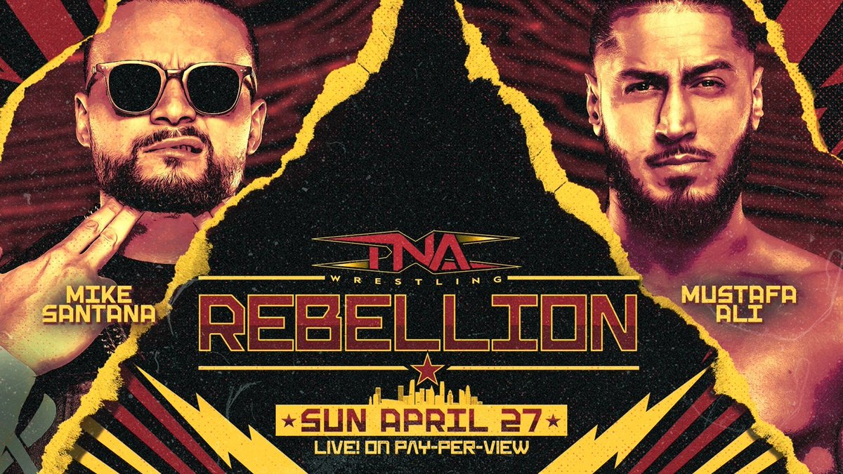 Mustafa Ali vs. Mike Santana added to TNA Rebellion