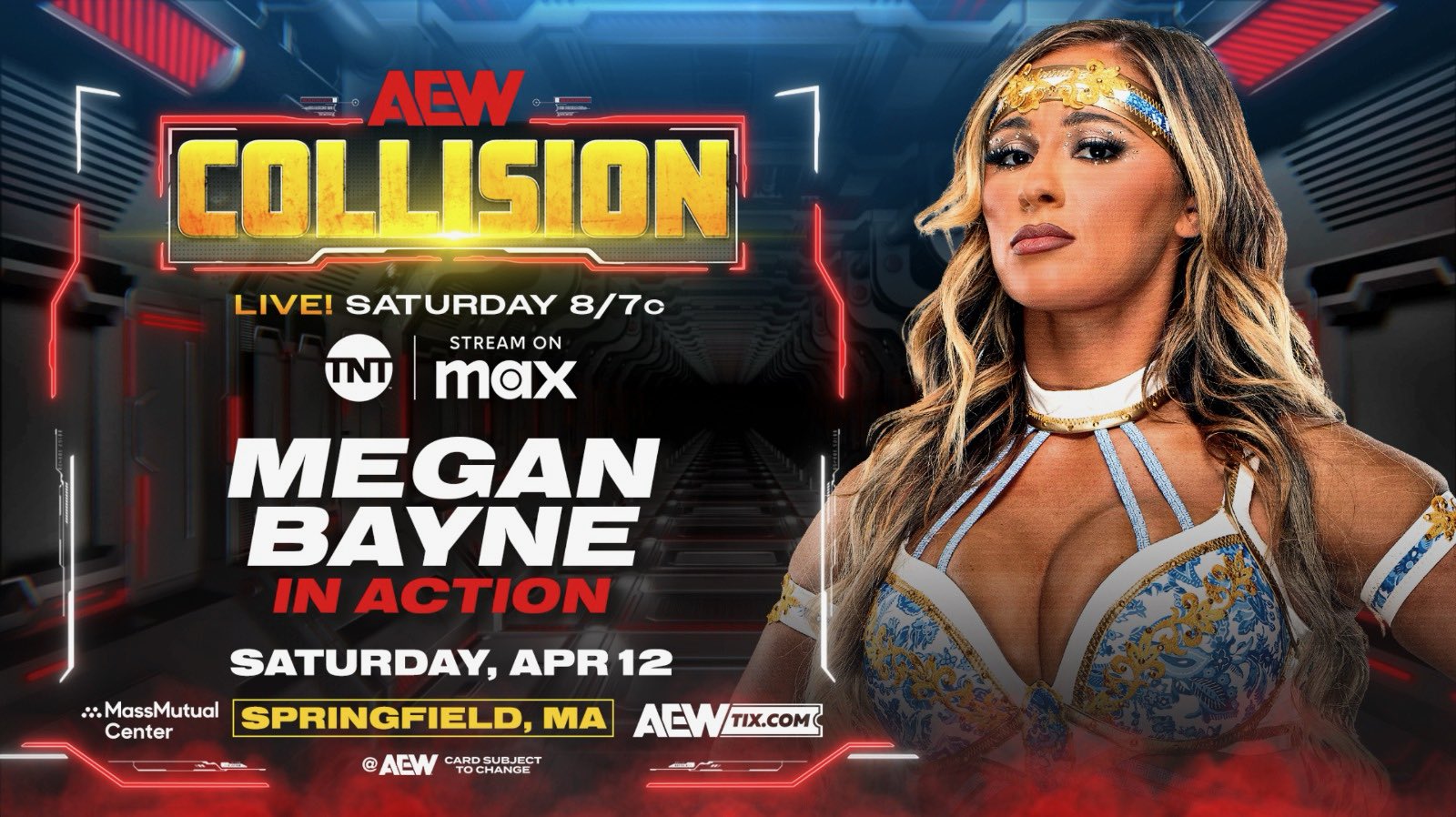 Megan Bayne match added to AEW Collision