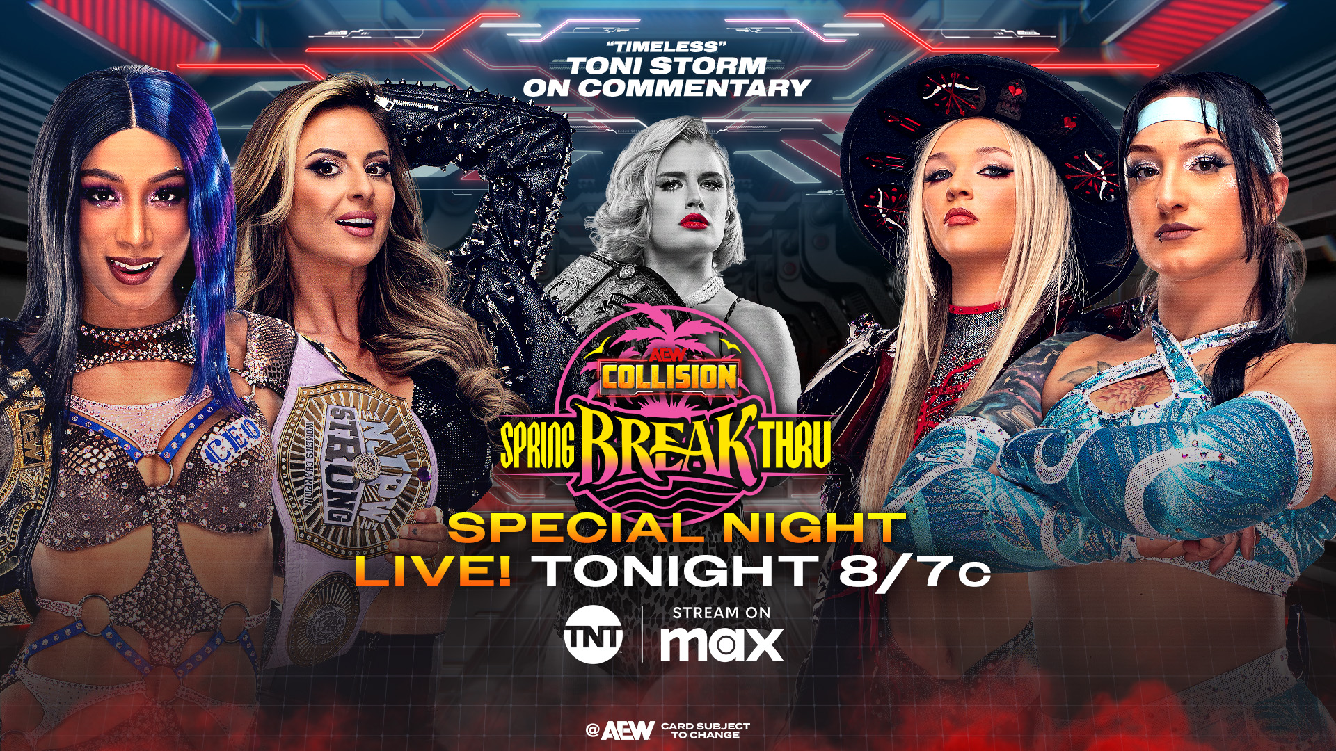 AEW Collision live results: Mercedes Mone & Harley Cameron team up, TNT title match