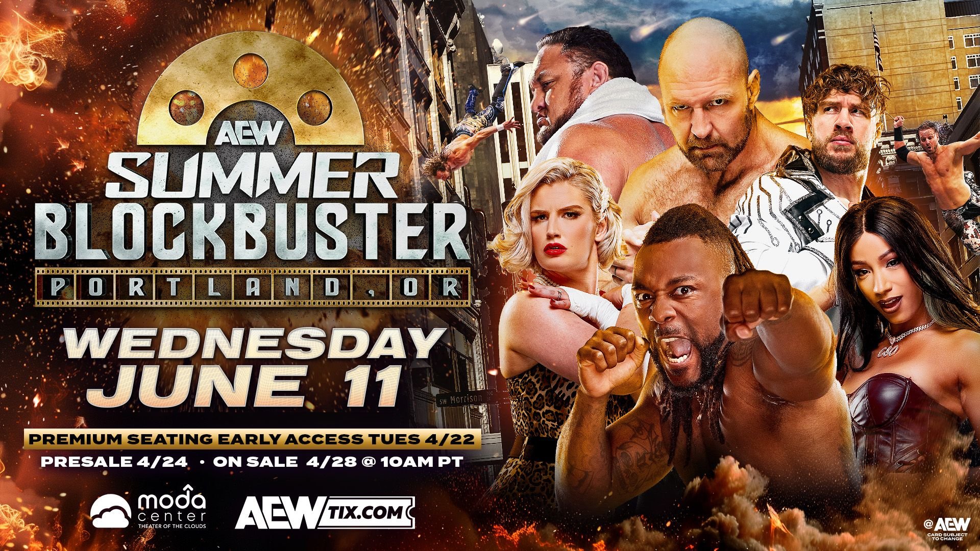AEW announces four-hour Summer Blockbuster show