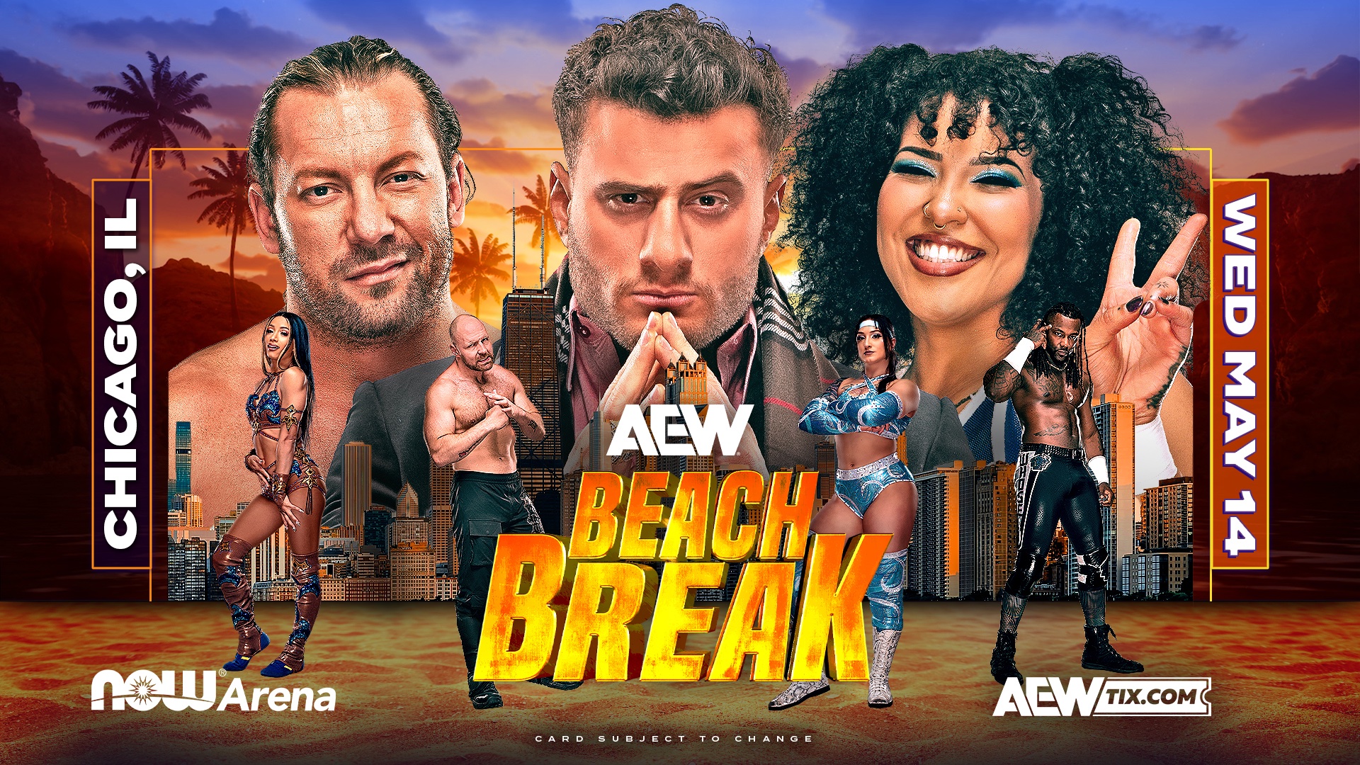 AEW announces location & date for Beach Break-themed Dynamite & Collision