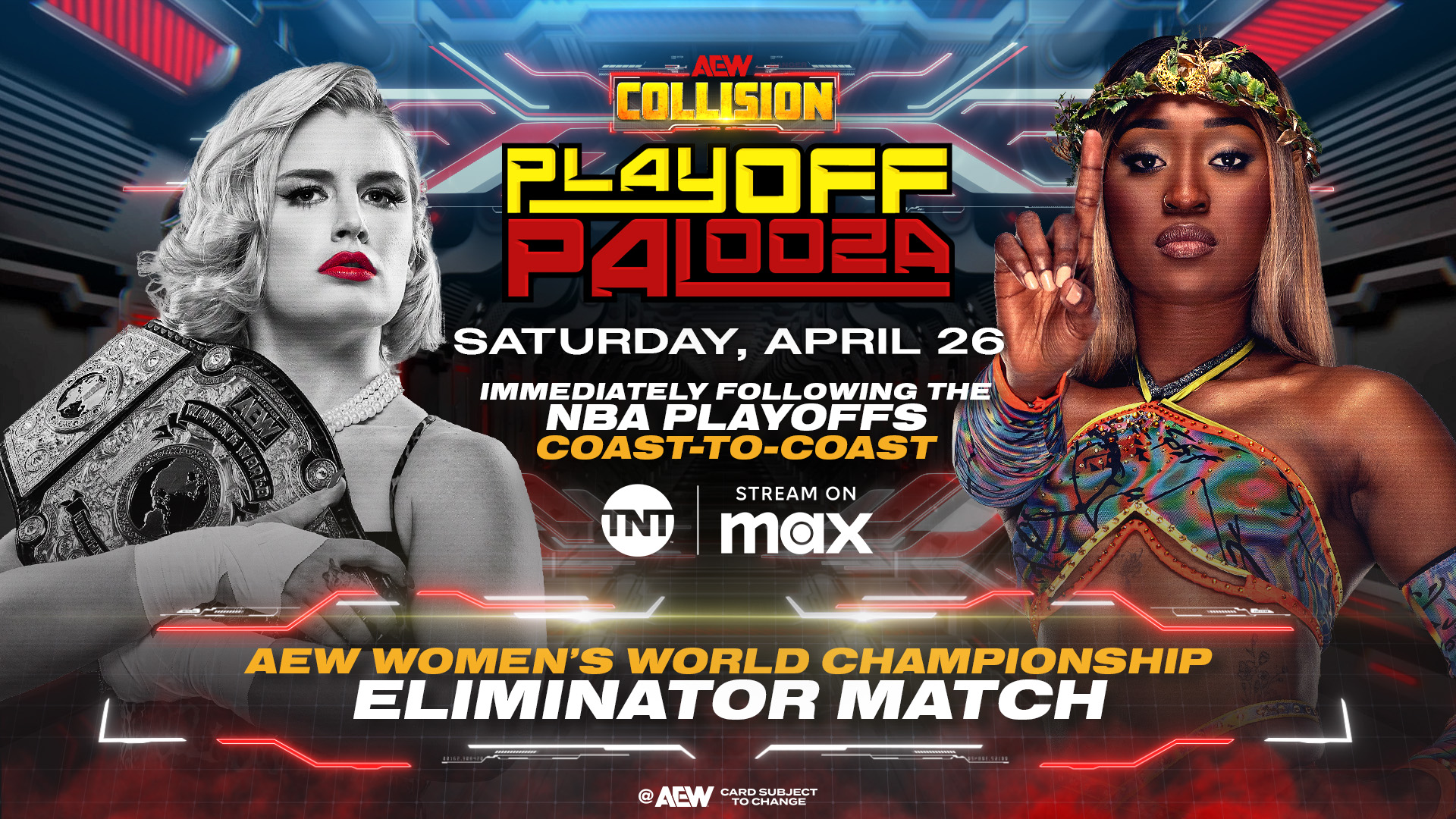 Women’s title eliminator added to AEW Collision Playoff Palooza
