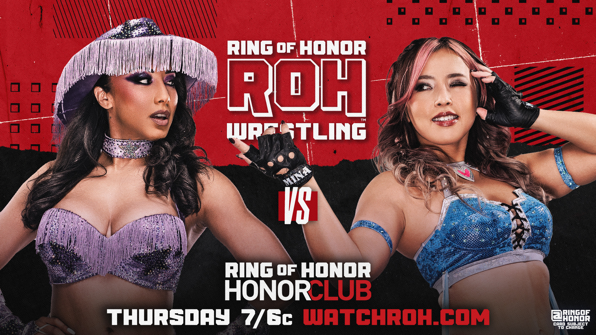 Mina Shirakawa set for ROH TV return