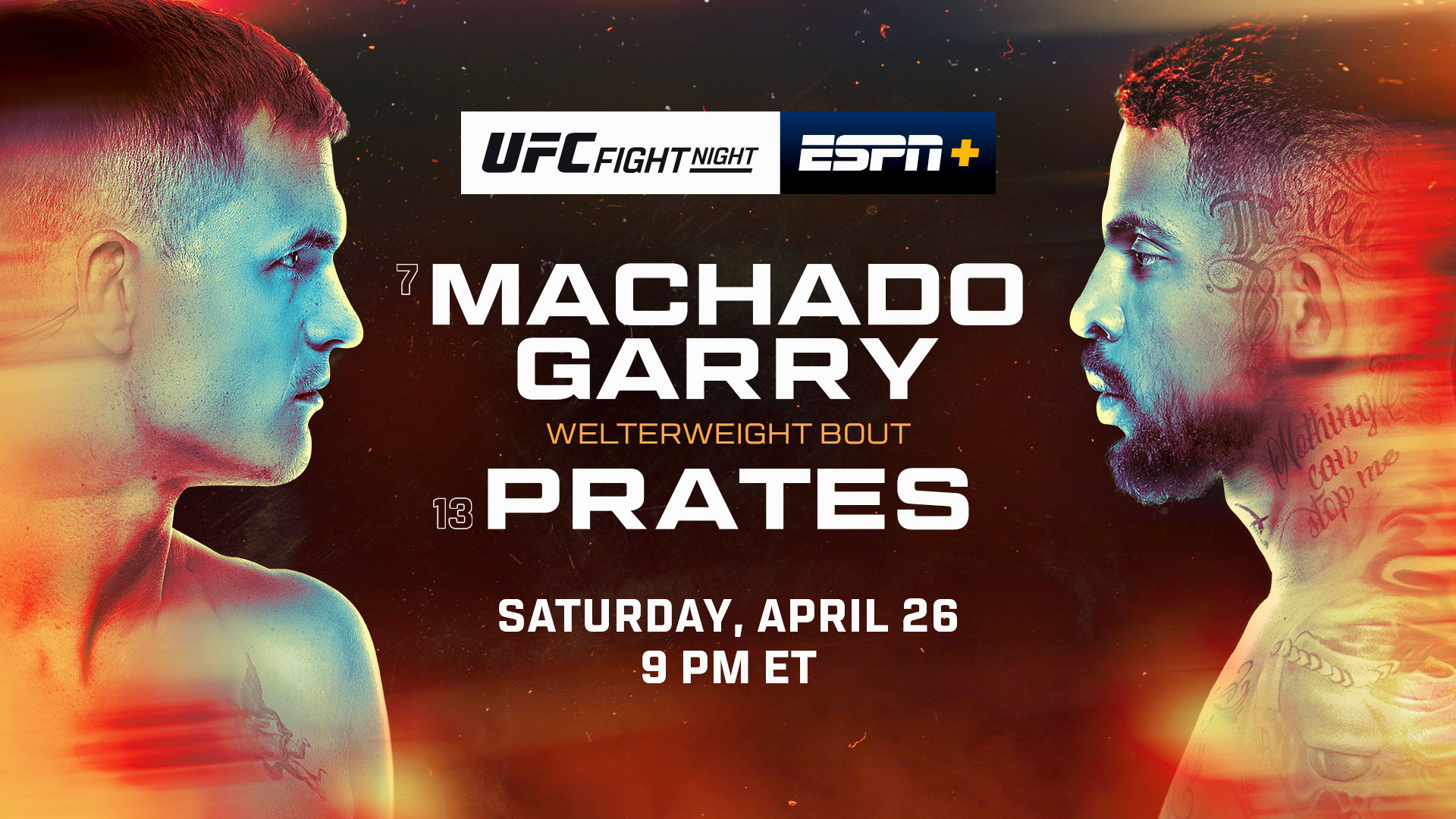 UFC on ESPN 66 live results: Ian Machado Garry vs. Carlos Prates