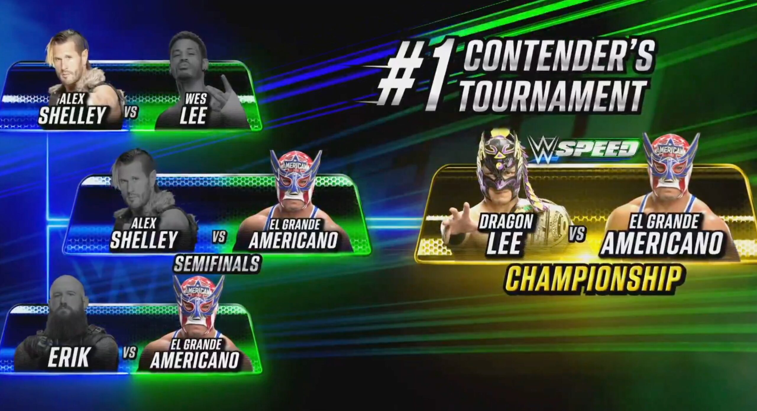 El Grande Americano to challenge for WWE Speed title