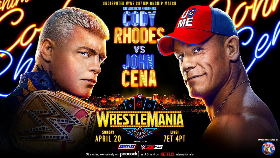 WWE WrestleMania 41 night two live results: Cody Rhodes vs. John Cena