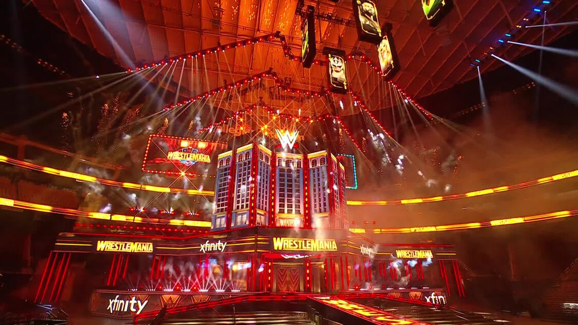 Pat McAfee & Stephanie McMahon reveal WWE WrestleMania 41 set