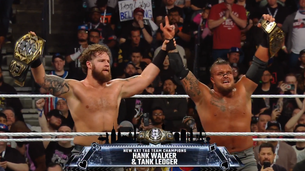 Tag Team titles change hands at NXT Stand & Deliver