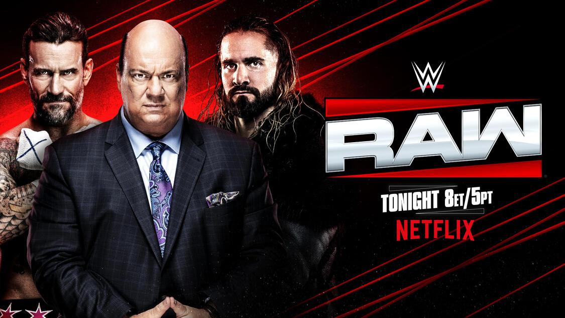 WWE Raw live results: CM Punk, Paul Heyman, Seth Rollins appear