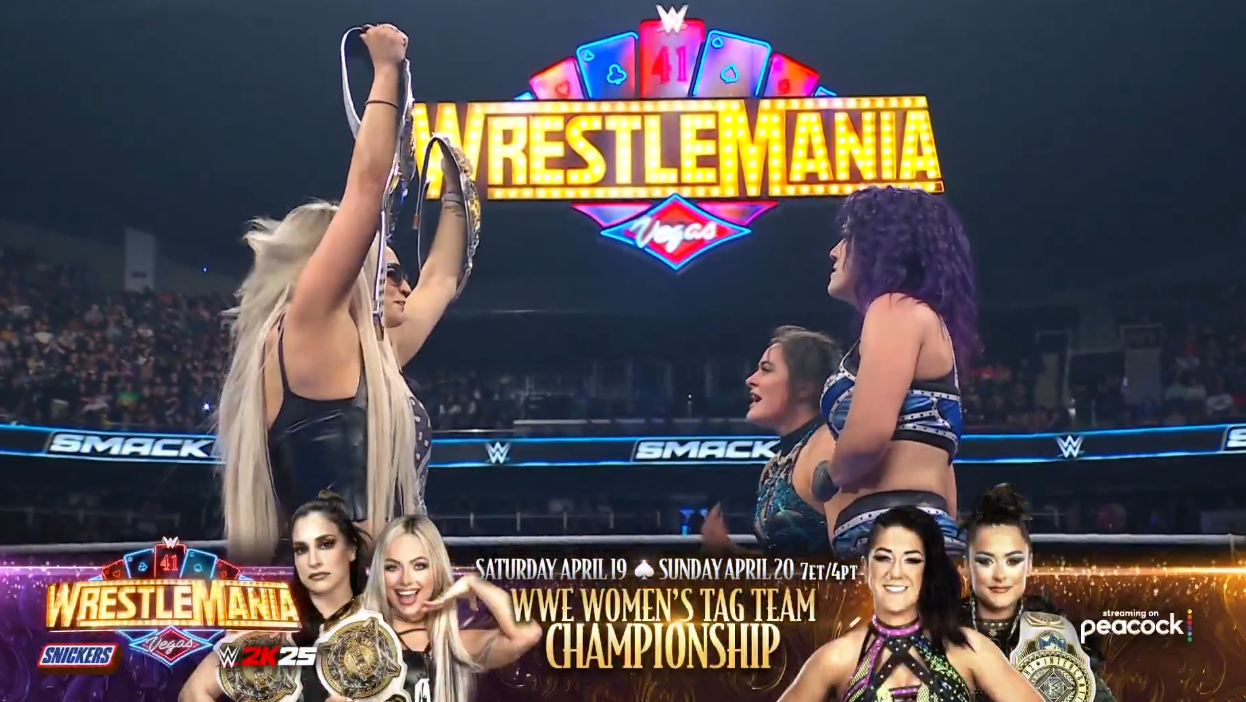 WWE WrestleMania 41 Women’s Tag title match set