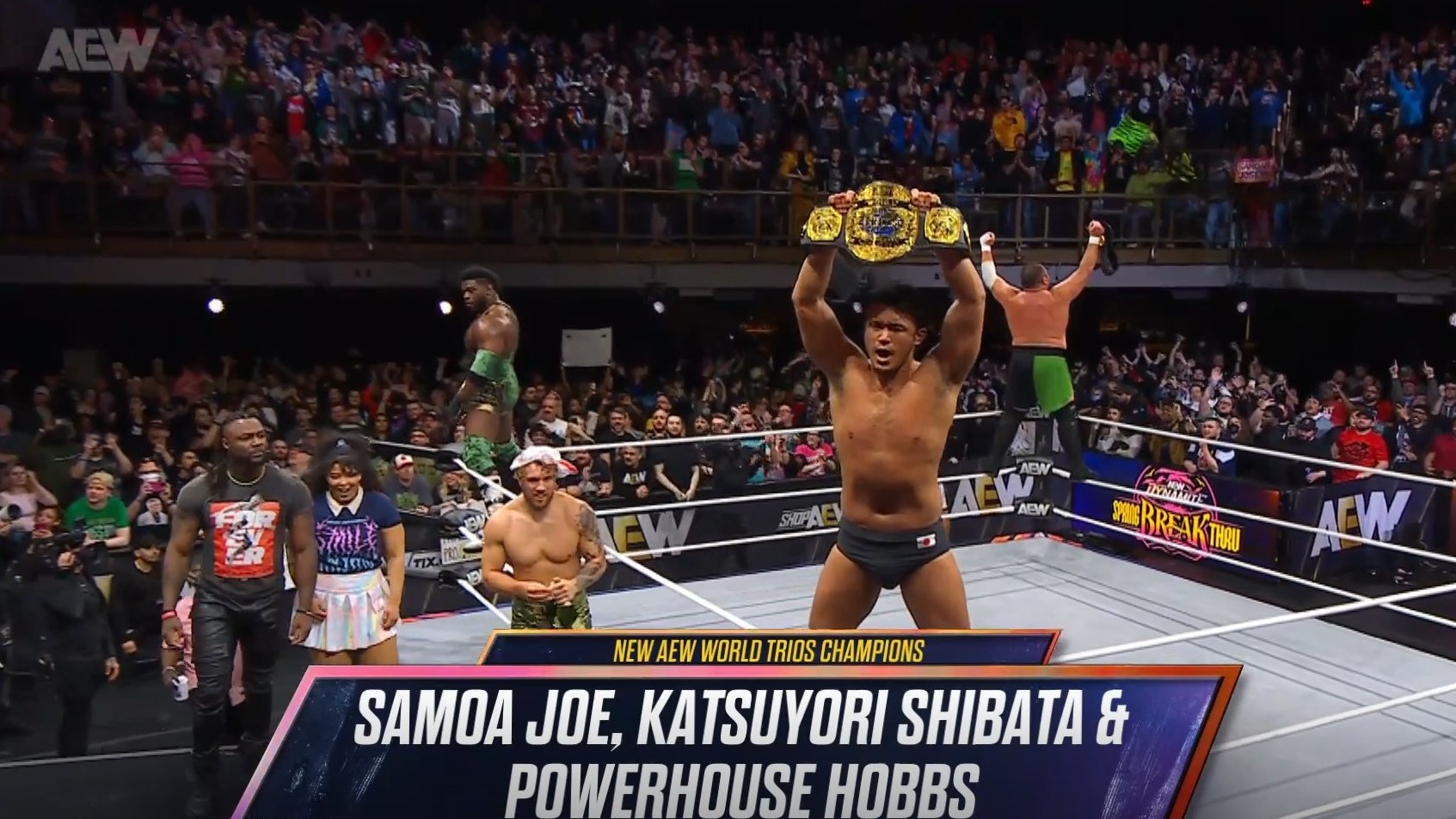AEW crowns new Trios Champions at Dynamite Spring BreakThru
