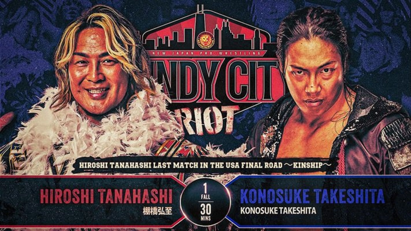 NJPW Windy City Riot live results: Tanahashi’s final US match
