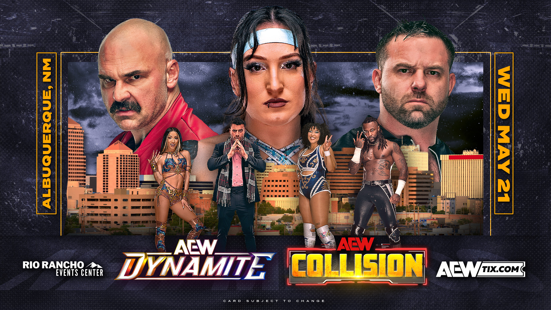 AEW Collision spoilers from Albuquerque