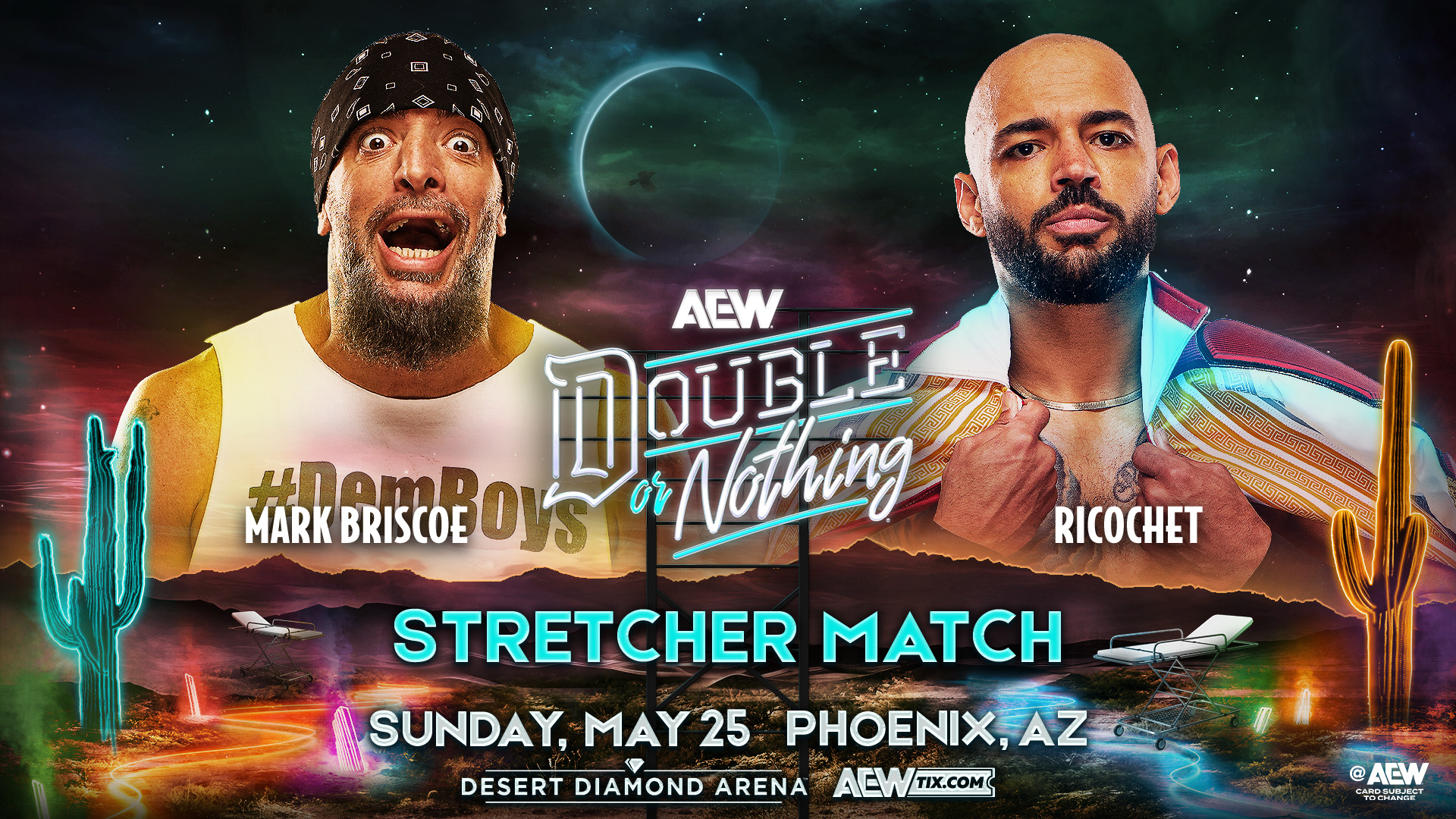 AEW Double or Nothing 2025 Global Start Times: EST, PST, BST and More