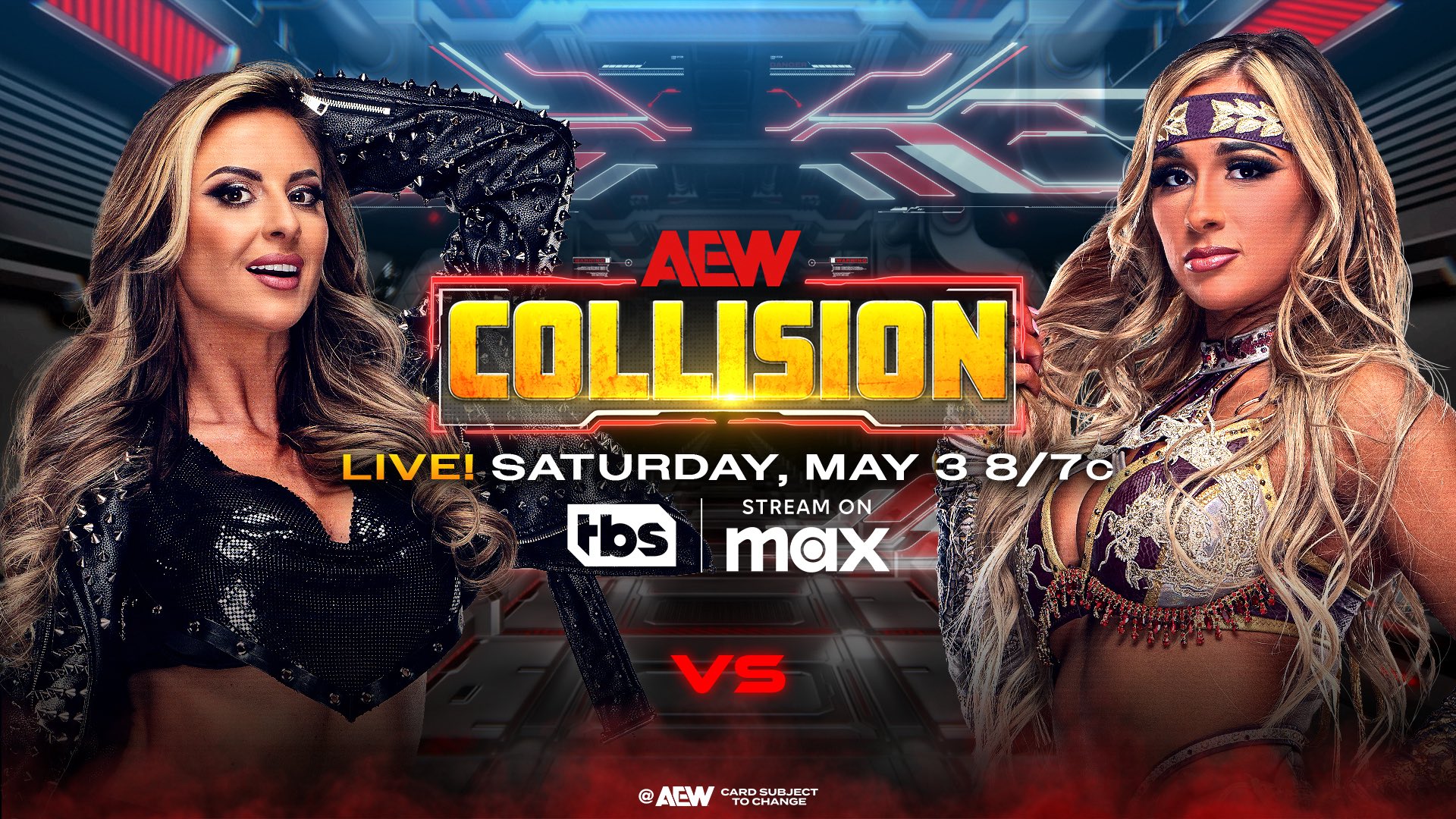 Megan Bayne vs. Harley Cameron added to AEW Collision