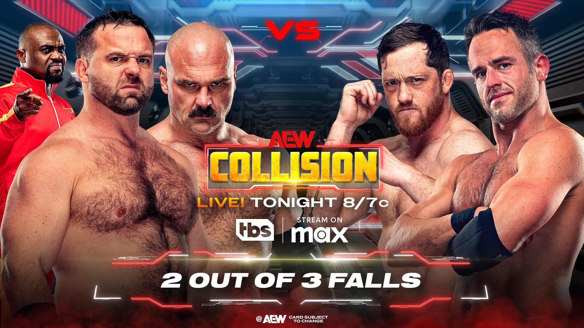 AEW Collision live results: FTR vs. Paragon two-out-of-three falls