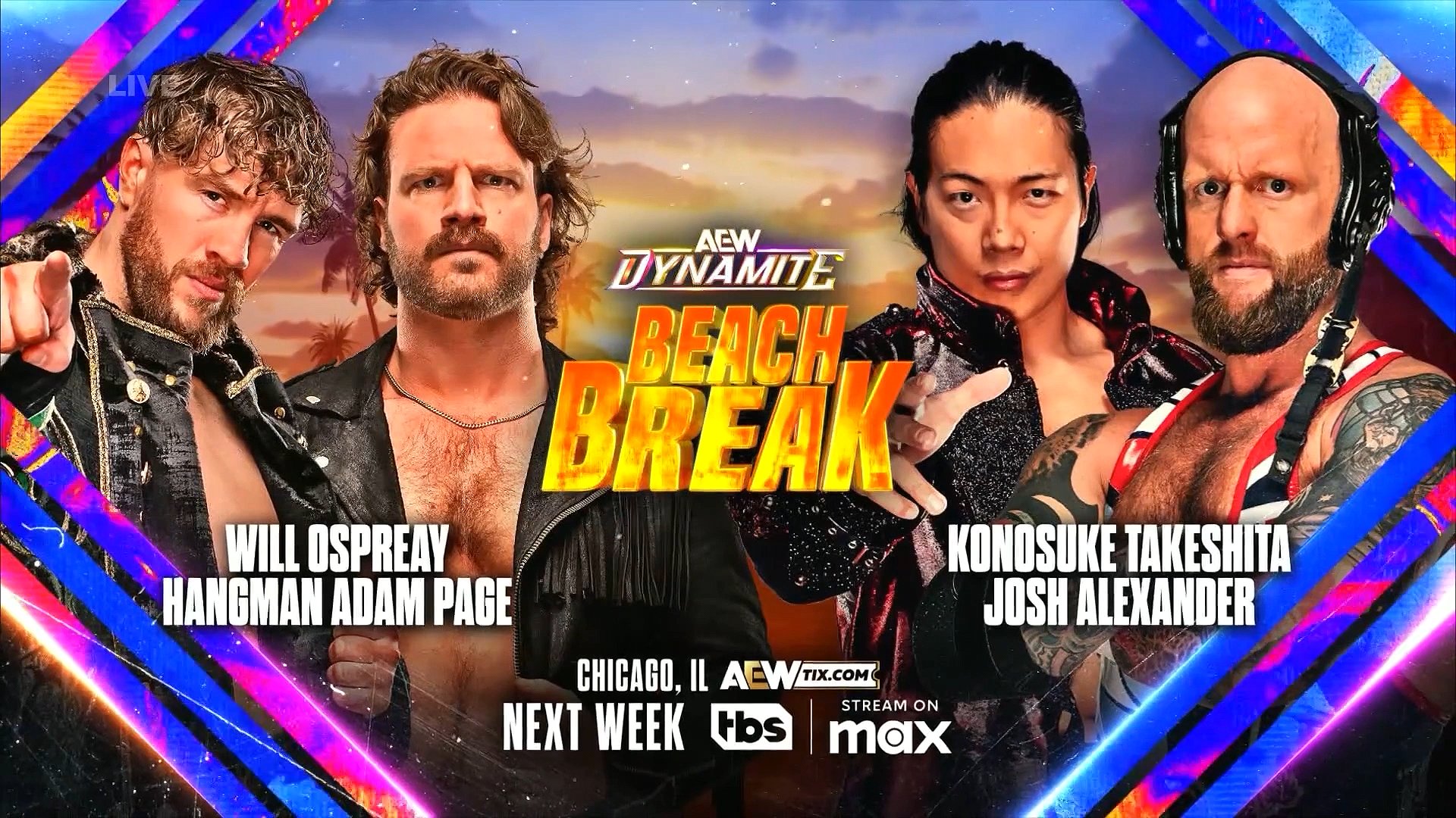 Tag match added to AEW Dynamite Beach Break