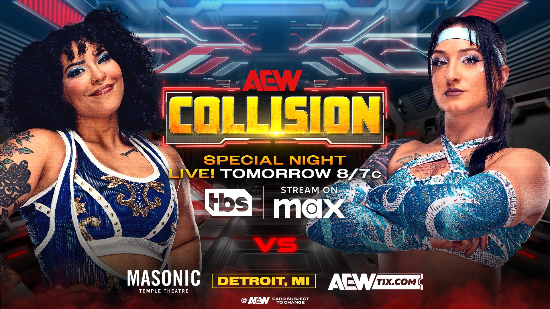 AEW Collision live results: Kris Statlander vs. Willow Nightingale