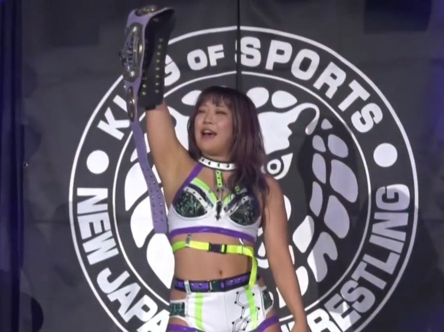 Mercedes Mone loses Strong Women’s title to AZM at NJPW Resurgence