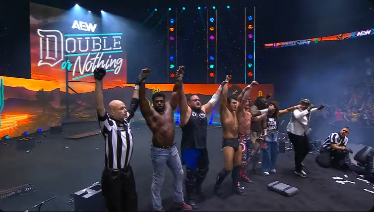 Team Strickland wins Anarchy in the Arena, Hook returns at AEW Double or Nothing