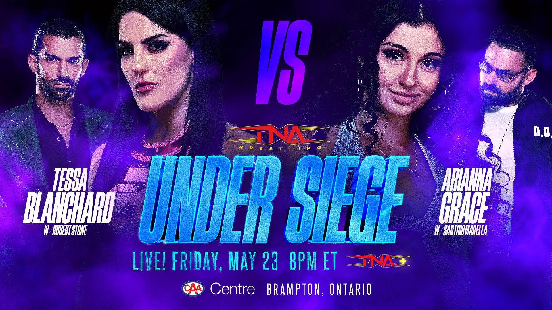 New matches added to TNA Under Siege