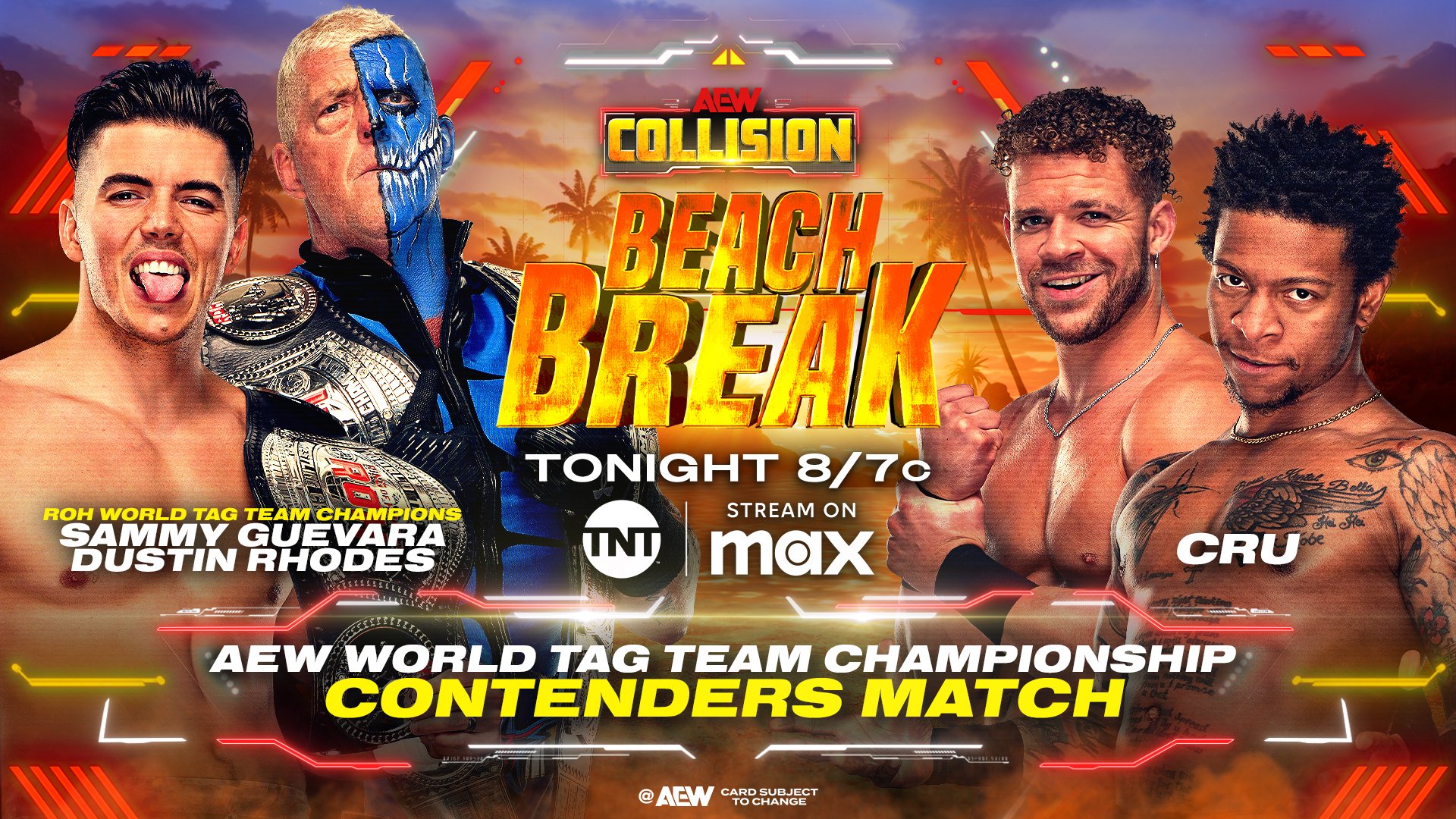 AEW Collision live results: Tag Team title eliminator, Ric Flair honors ‘Mongo’ McMichael