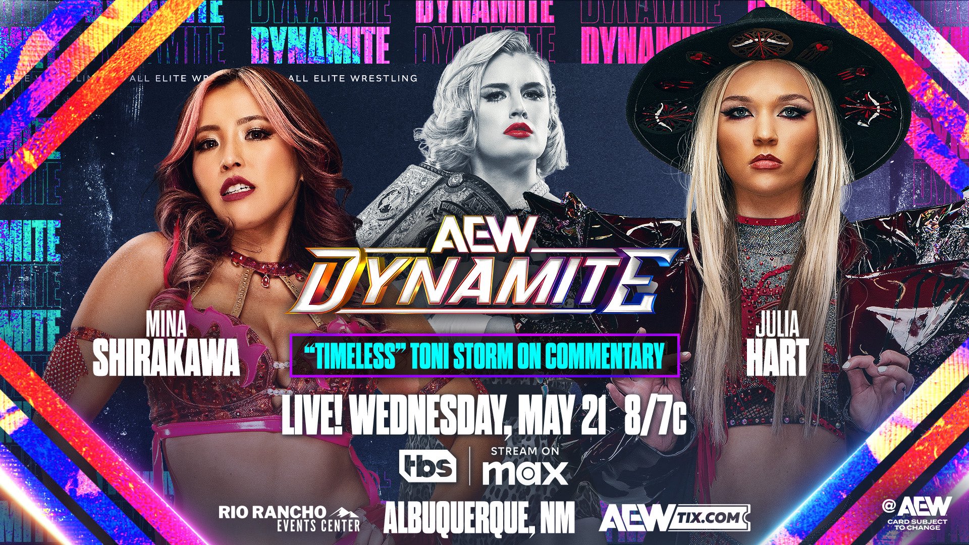 Mina Shirakawa vs. Julia Hart, Owen Hart tournament face-offs announced for AEW Dynamite