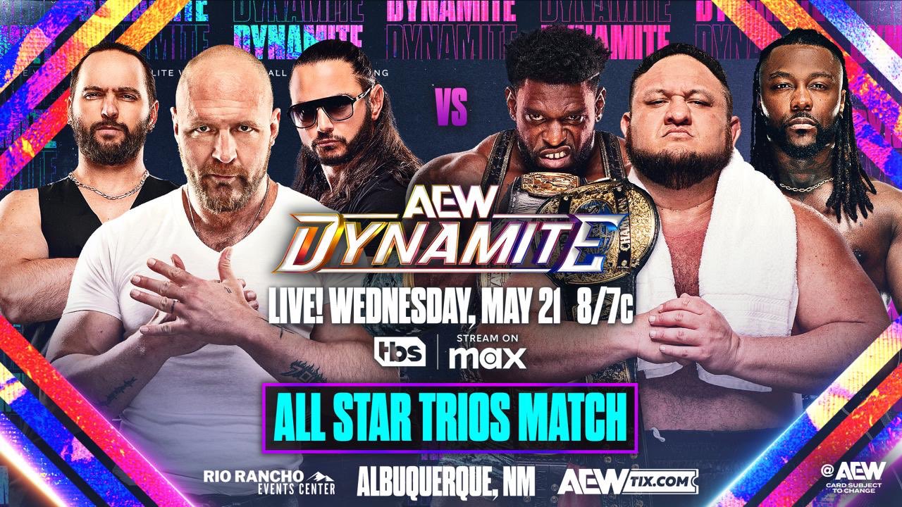 All Star trios match added to AEW Dynamite