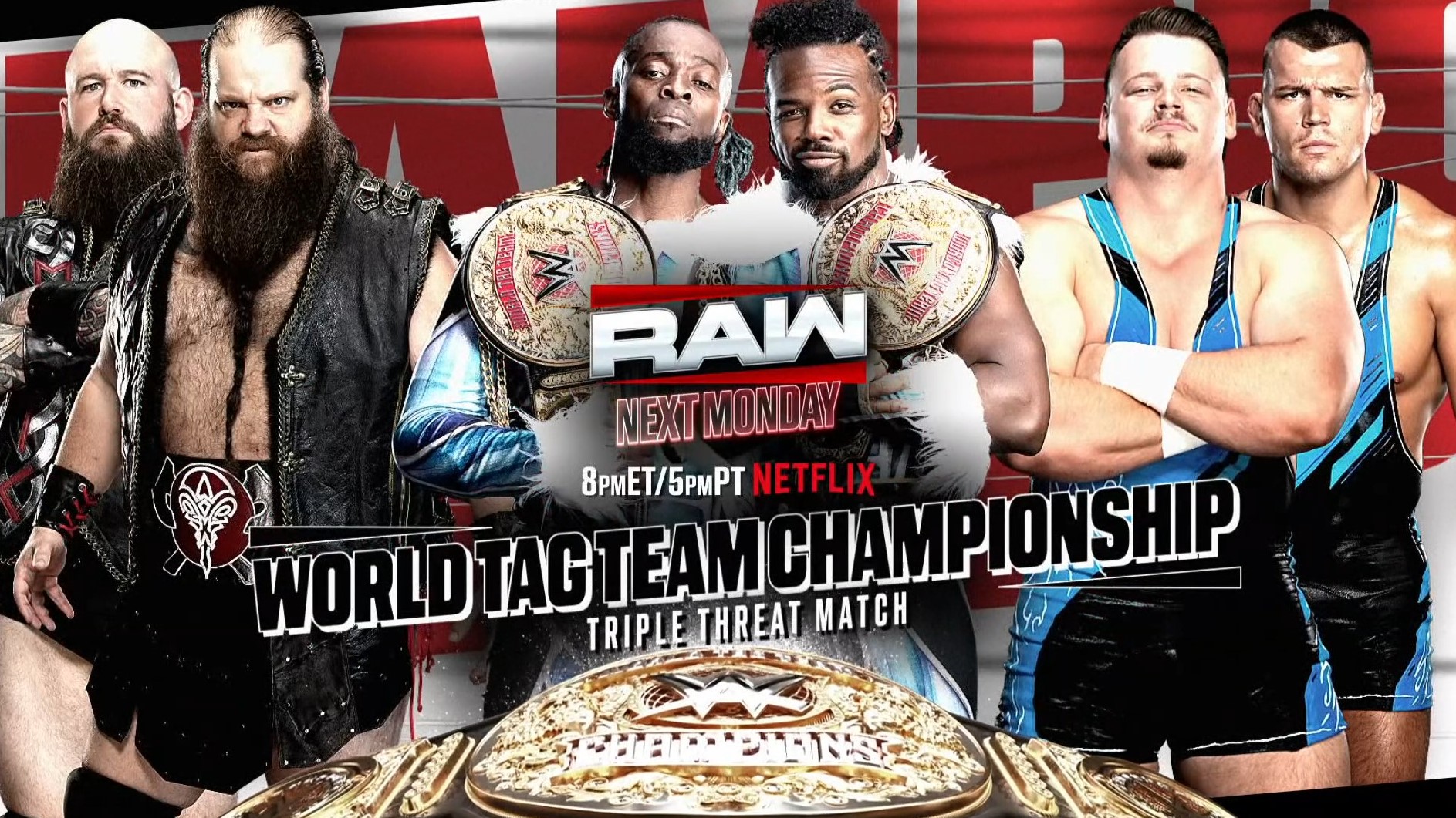 Tag title match booked for next WWE Raw