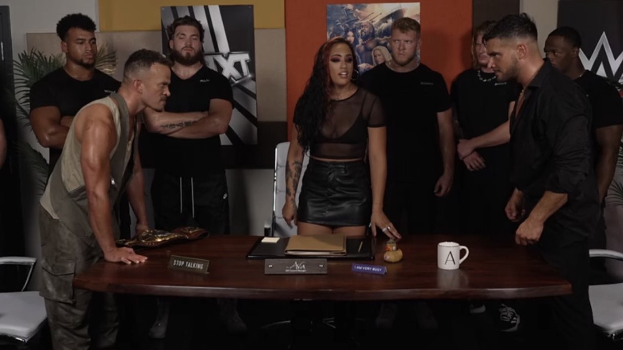 Ricky Saints vs. Ethan Page title match booked for next WWE NXT