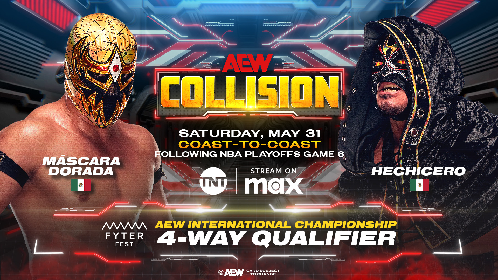 AEW Collision live results: International Title four-way qualifiers
