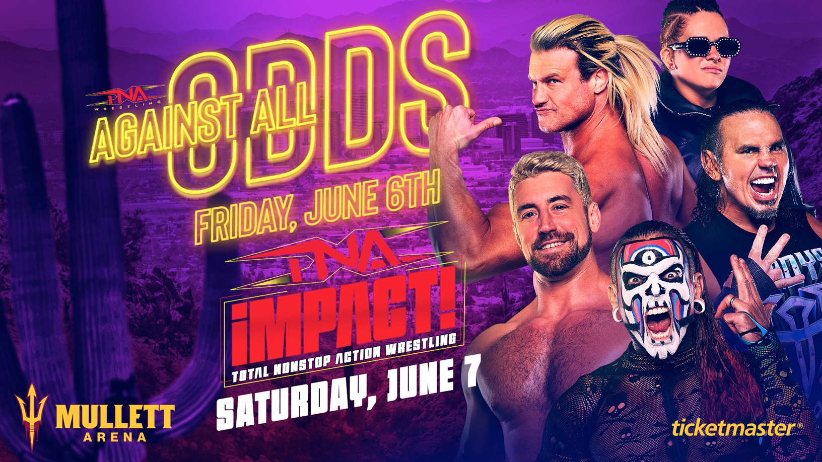 Six TNA Against All Odds matches announced