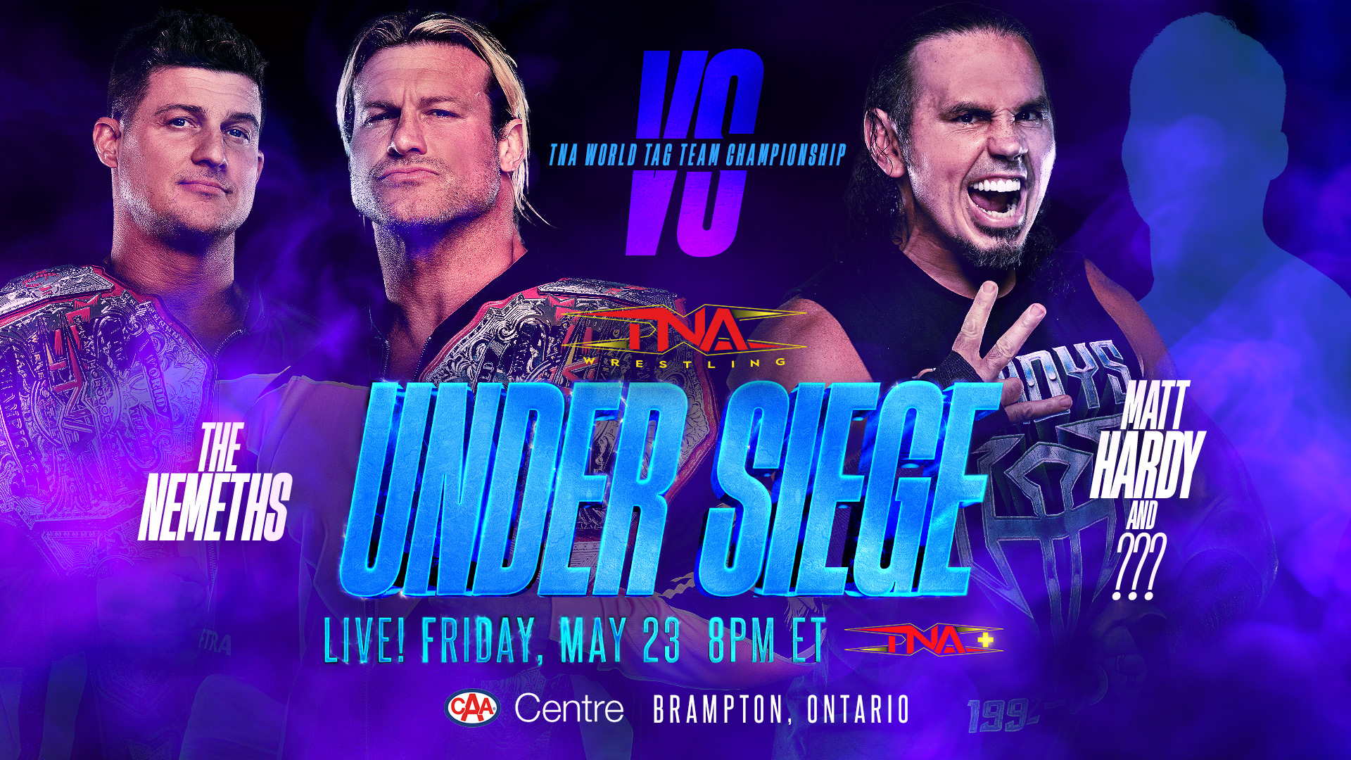 Matt Hardy and a mystery partner to challenge for TNA Tag titles