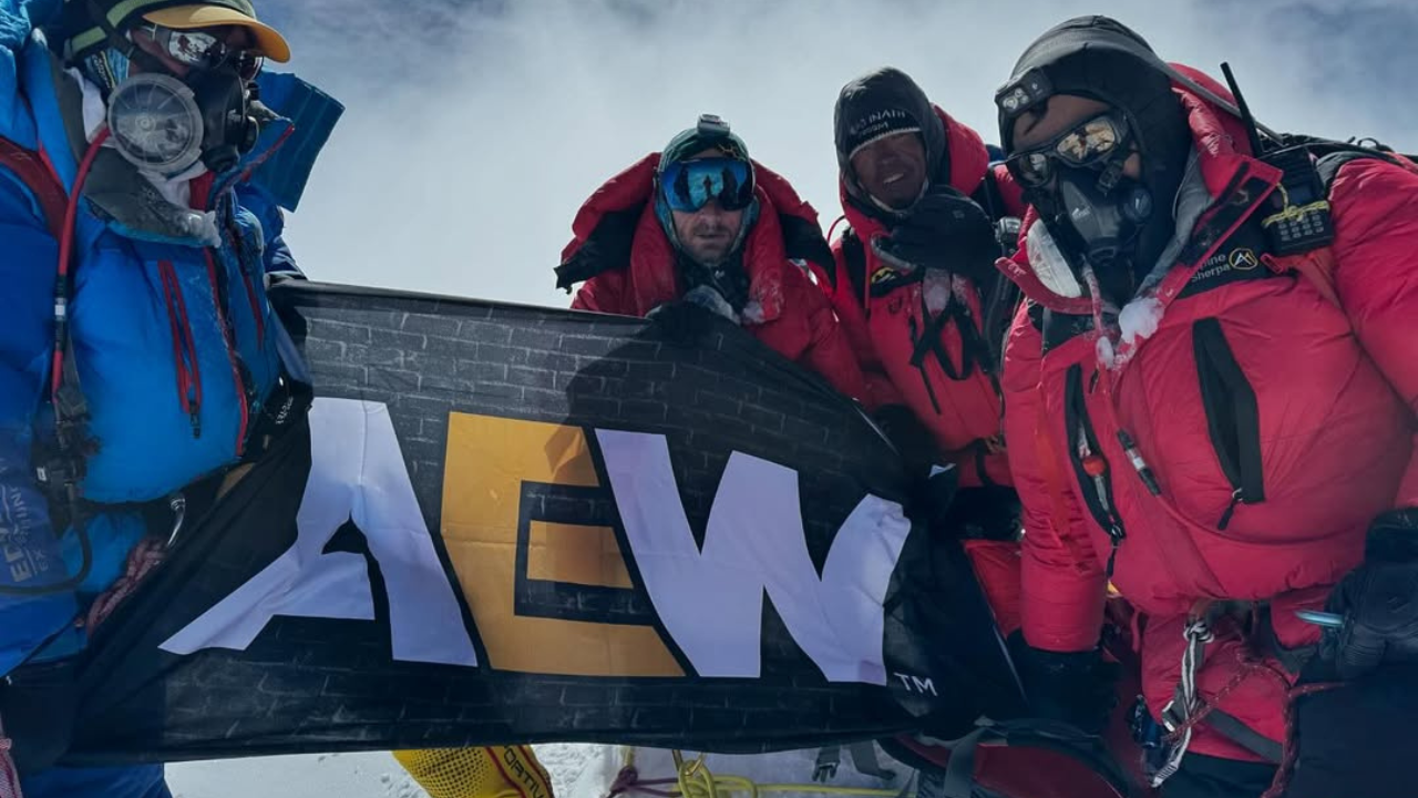 Darby Allin on reaching Mount Everest summit: ‘What a ride’