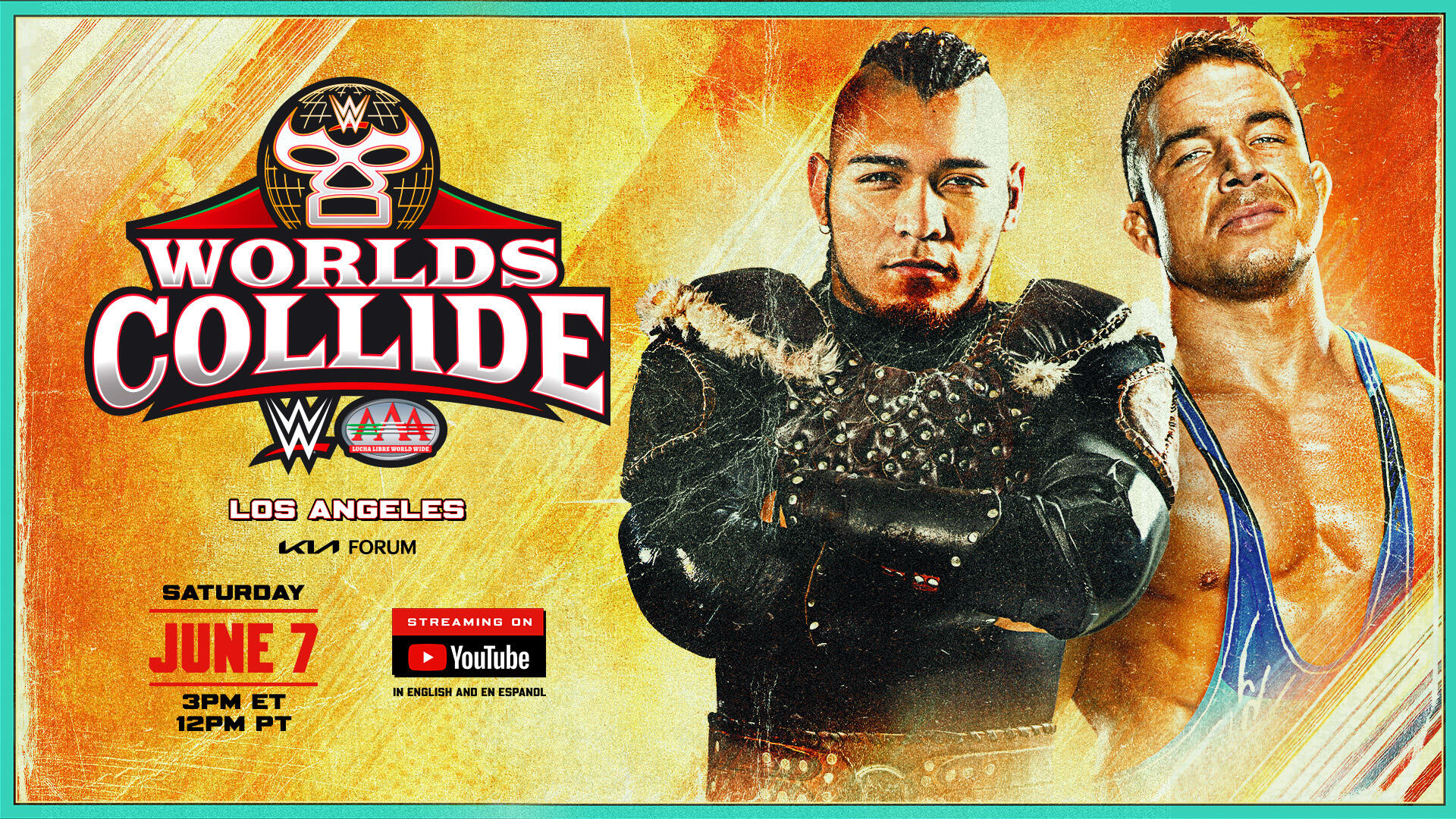 WWE x AAA Worlds Collide live results: El Hijo del Vikingo vs. Chad Gable