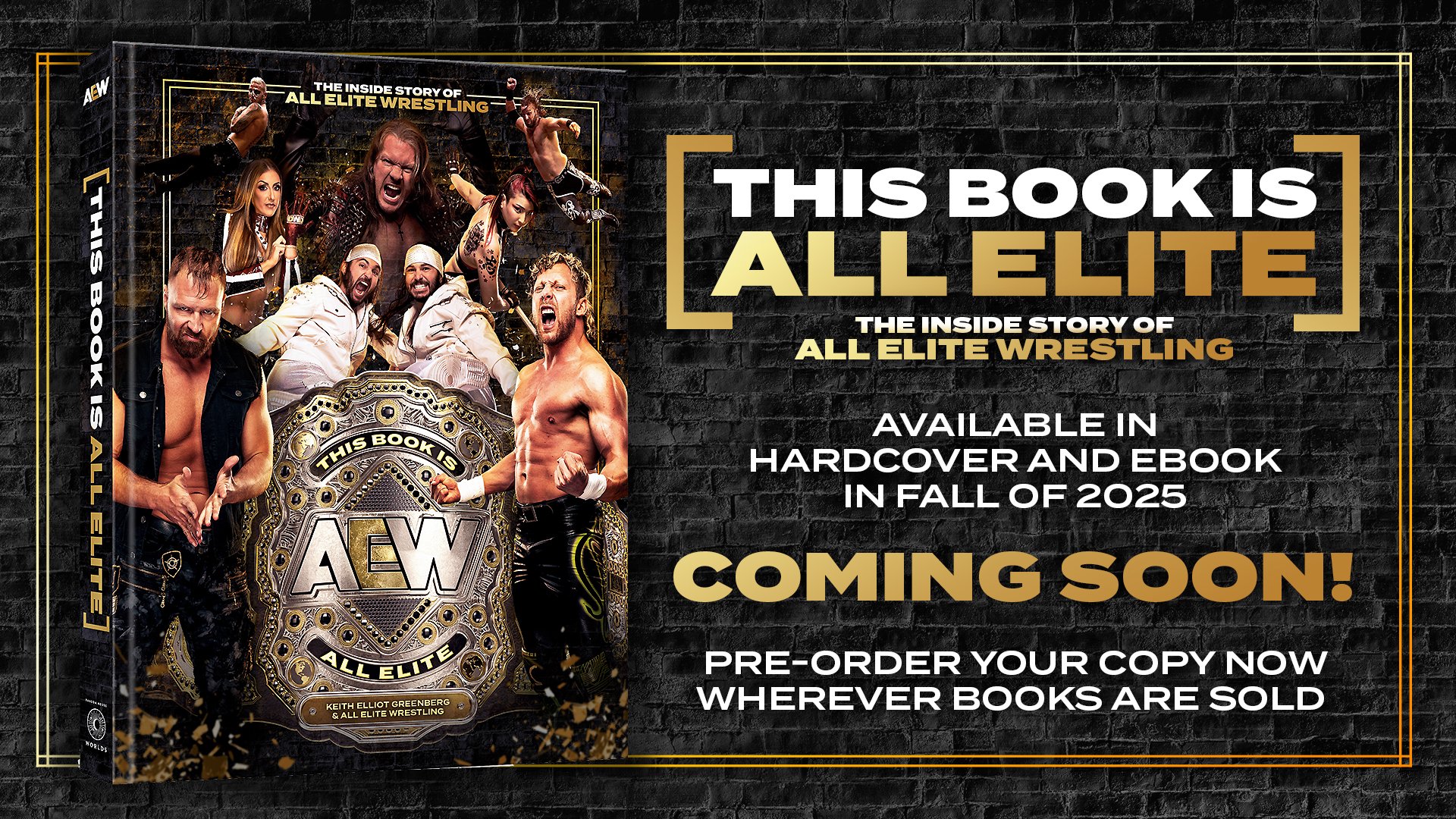 Book chronicling AEW’s first five years set for November release