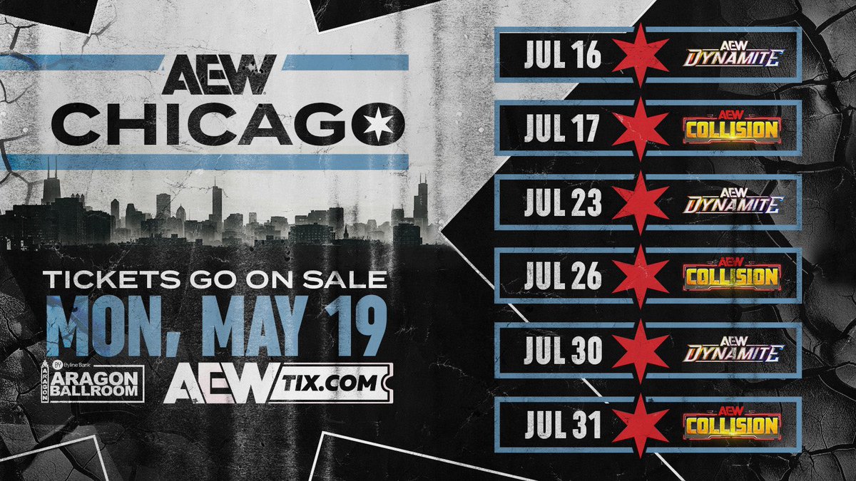 AEW announces six-show Chicago residency