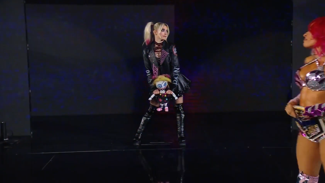 Alexa Bliss on WWE Royal Rumble return: ‘I got the call at midnight the night before’