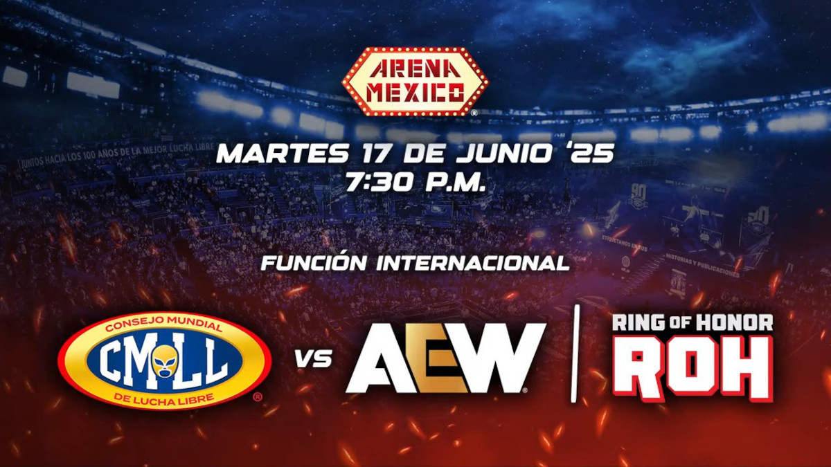 AEW & ROH vs. CMLL, Fantastica Mania event lineups set