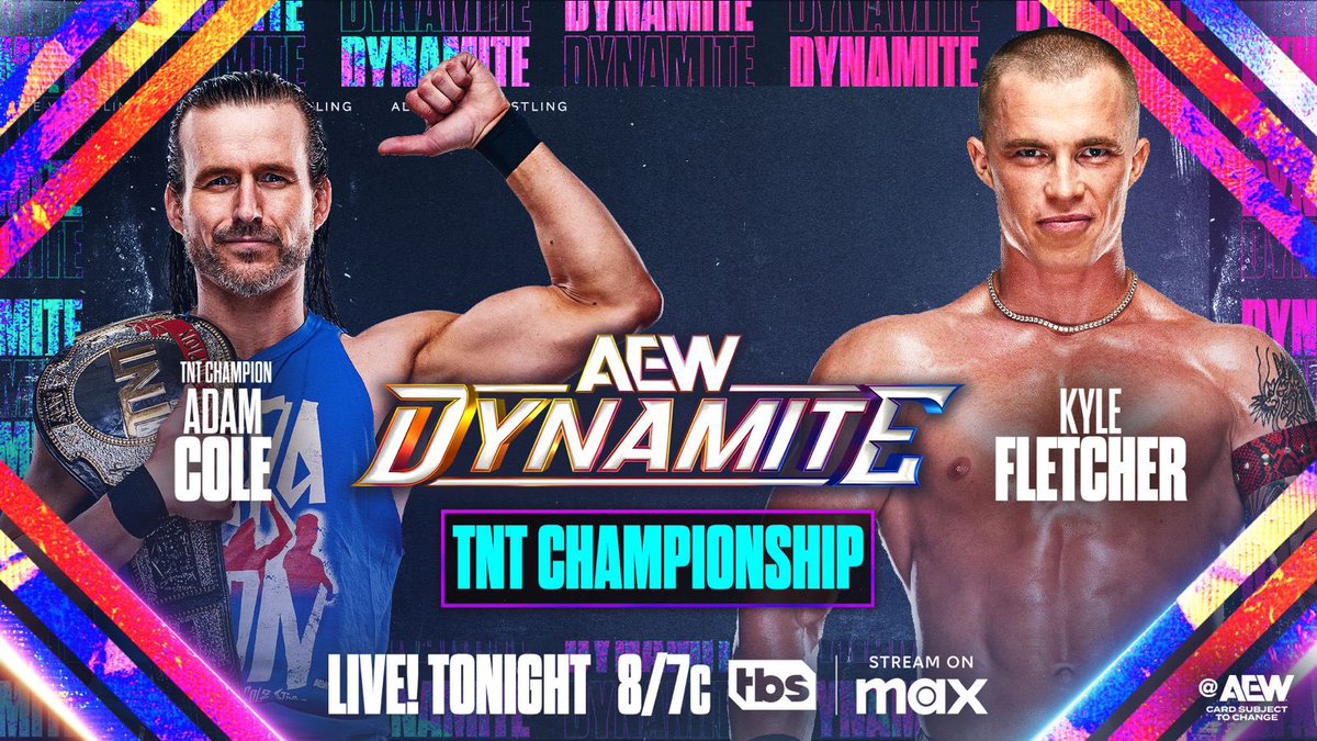 Daily Update: WWE notes, AEW Dynamite TNT title match, Walker Stewart
