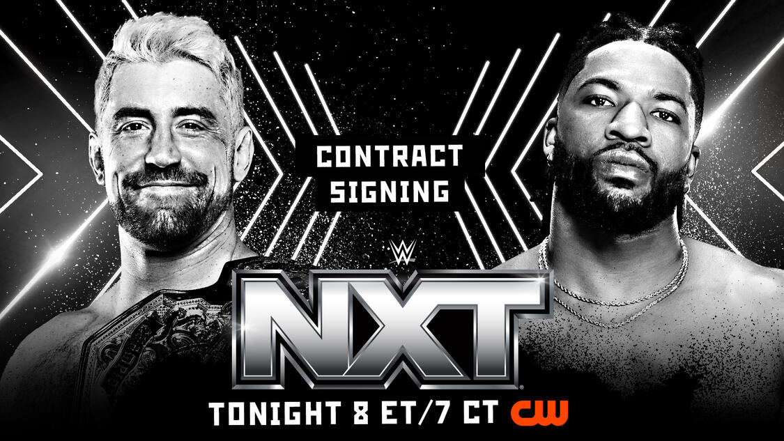 WWE NXT live results: Joe Hendry-Trick Williams contract signing
