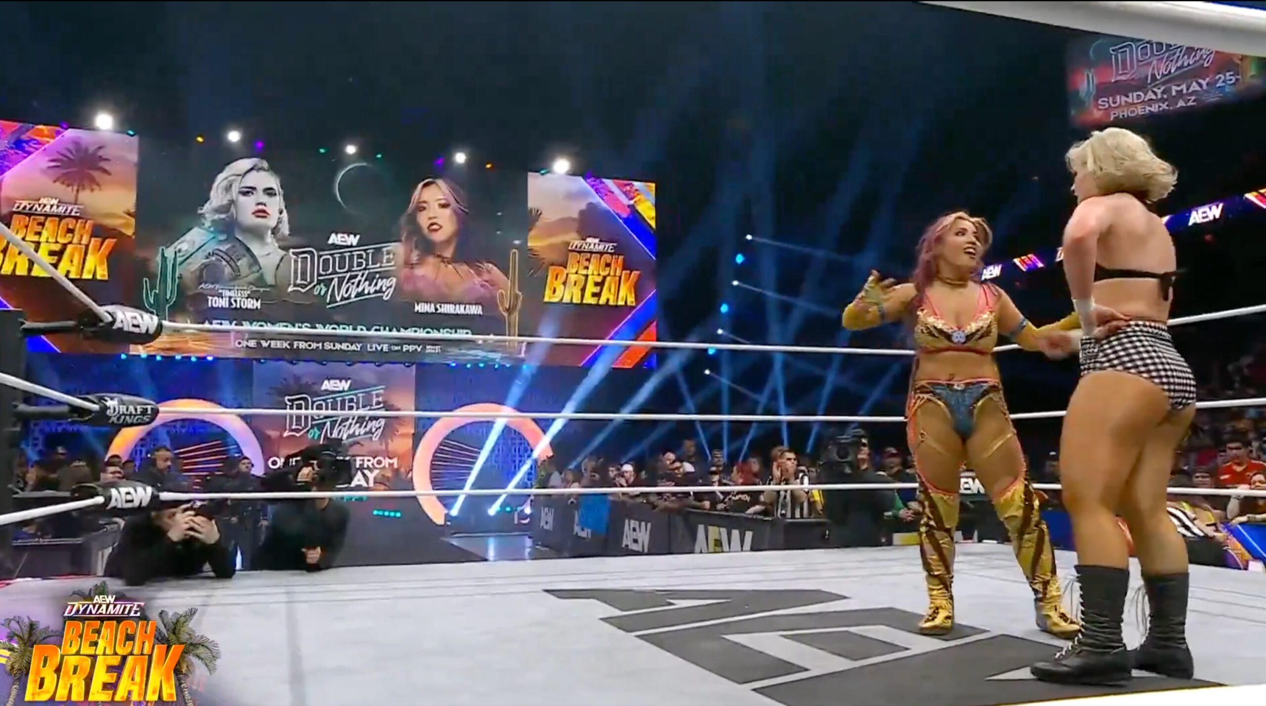 Toni Storm vs. Mina Shirakawa Women’s title match set for AEW Double or Nothing