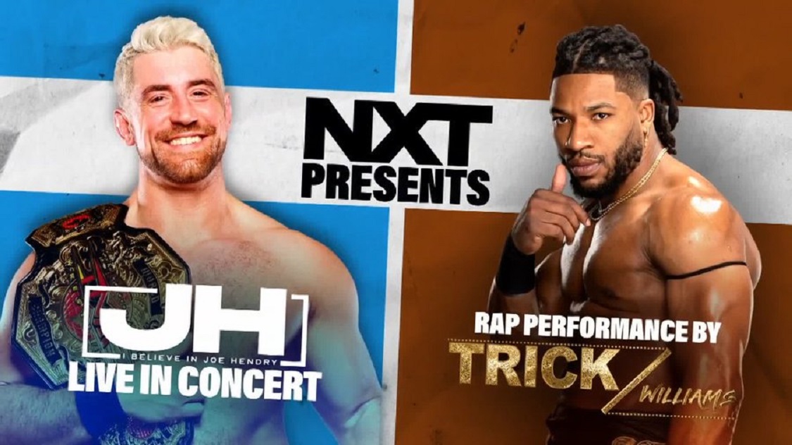Joe Hendry and Trick Williams concerts set for next WWE NXT