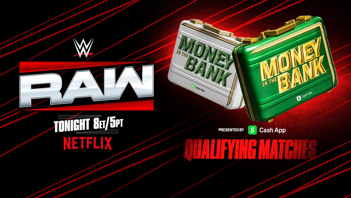 Two Money in the Bank qualifying matches official for WWE Raw
