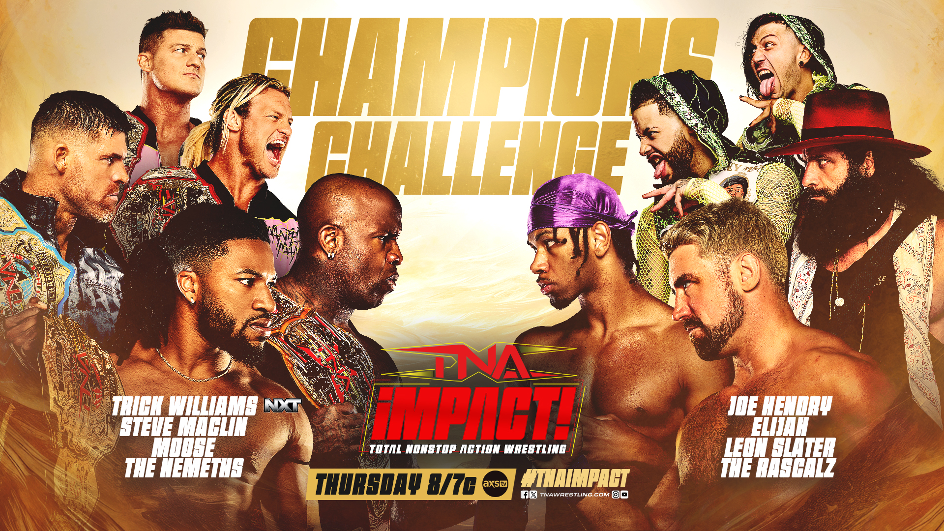 TNA Impact live results: The Champions Challenge returns