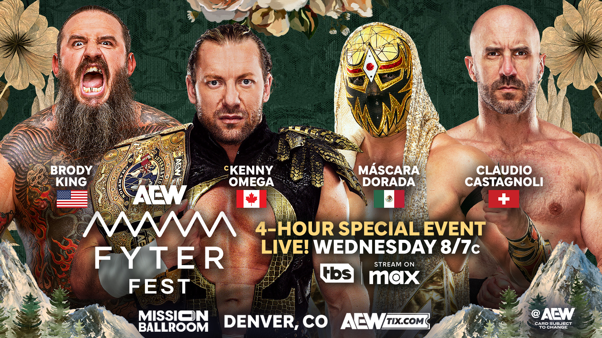 AEW Fyter Fest live results: International title four-way